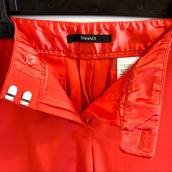 Tahari ASL Rad Simple Scuba Pants - Picture 5 of 8